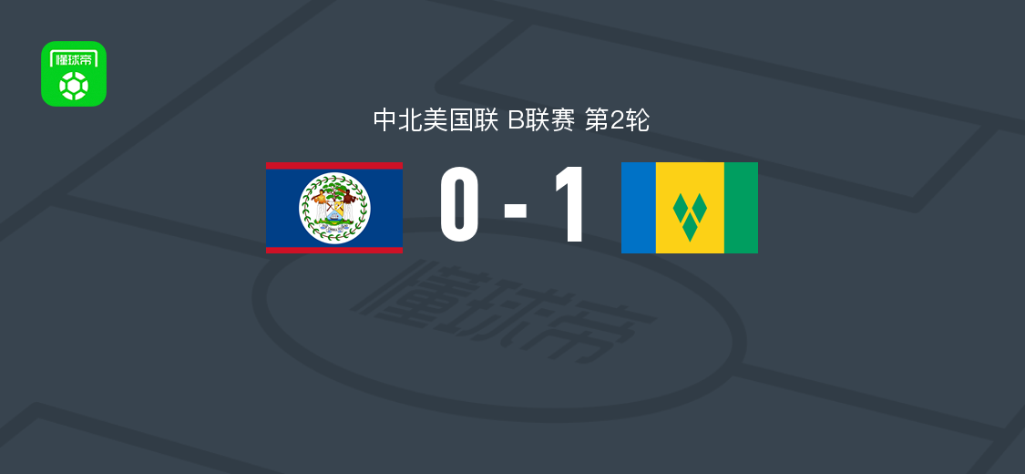 圣文森特和格林纳丁斯1-0伯利兹 安德鲁-约翰逊破门