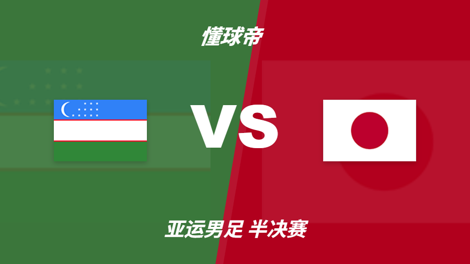 2026年亚运会男足：乌兹别克斯坦U23vs日本U23，客胜支持率高达80%