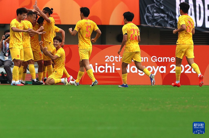 中国U23男足1-2不敌韩国 无缘亚运会决赛