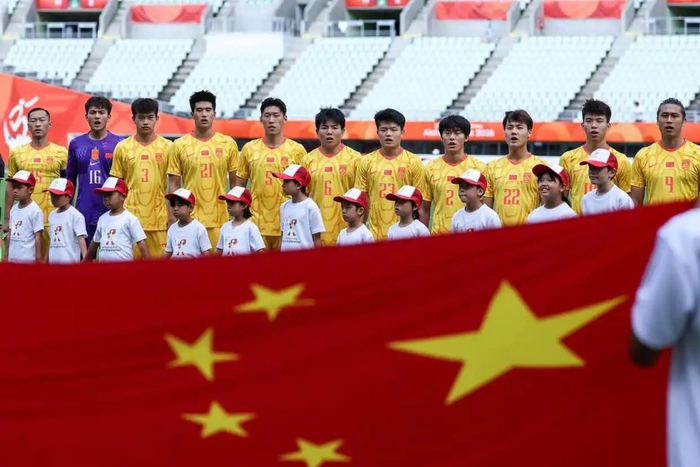 中国男足1比2不敌韩国U23 亚运男足时隔40年再破韩国球门
