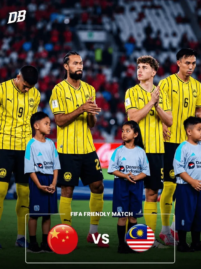 马来西亚队将于11月广州与中国队进行两场FIFA热身赛
