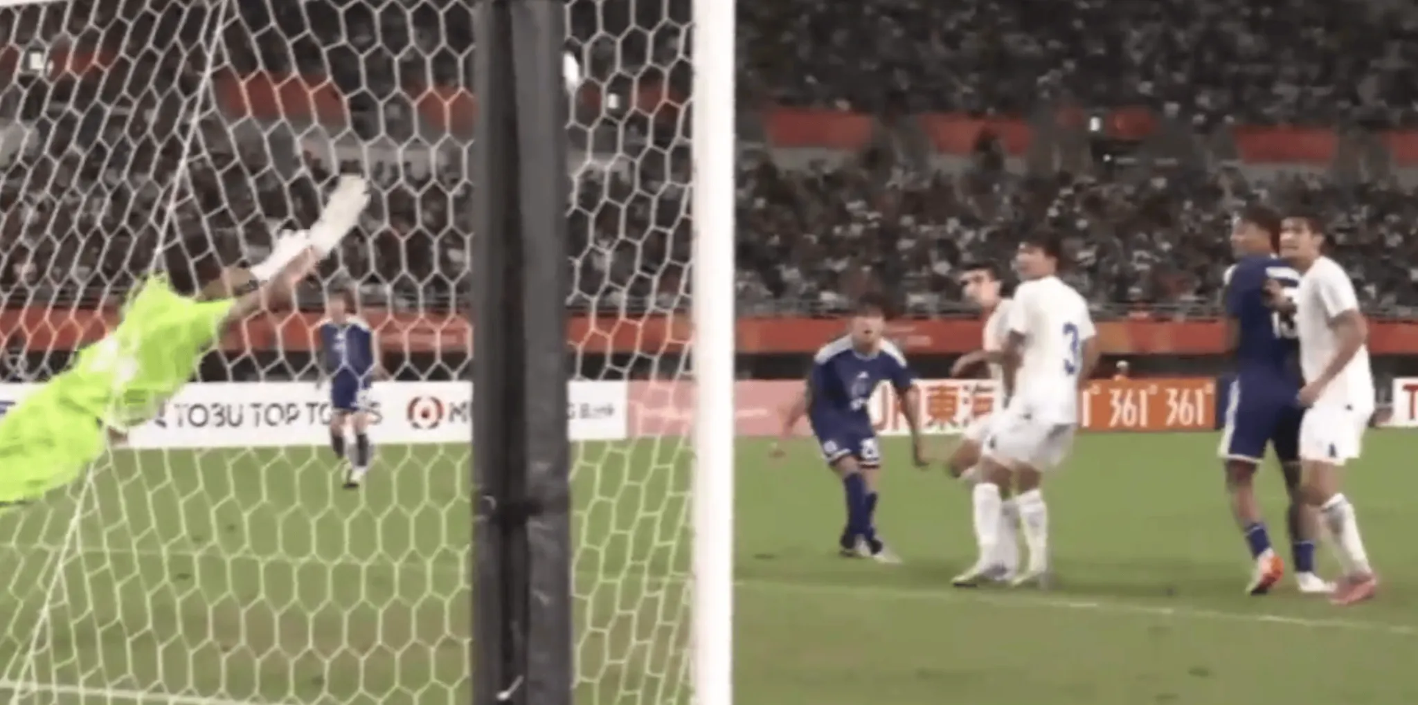 石桥濑凪头槌破门，U23日本1-1乌兹别克斯坦U23