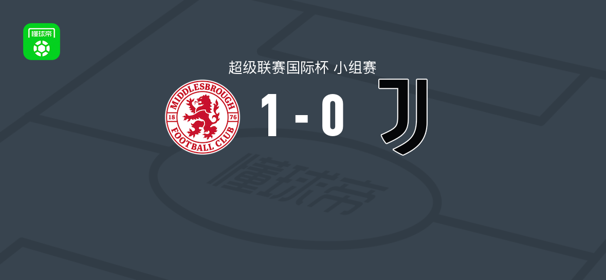 米德尔斯堡U21 1-0尤文图斯U21，Layton Campbell绝杀