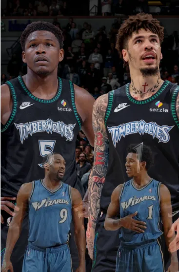 NBA Memes晒图：华子+三球组合让人想起阿里纳斯+尼克-杨
