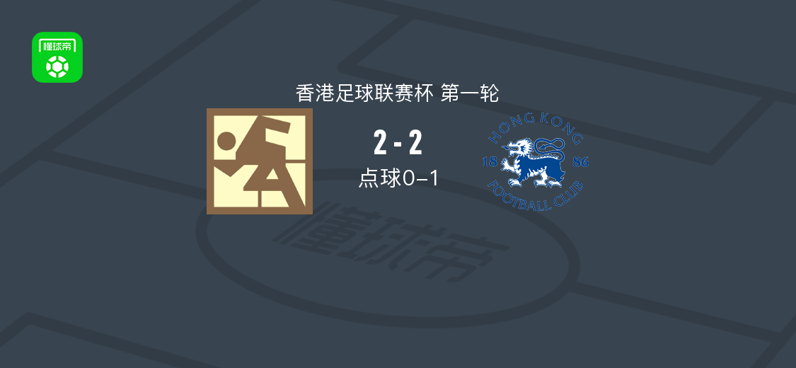 点球大战港会3-2沙田