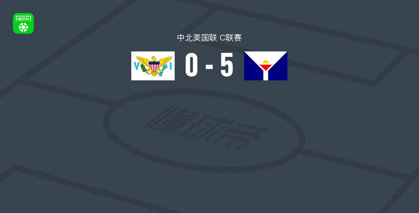 法属圣马丁5-0血洗美属维尔京群岛，Pierre-Bertrand Arné帽子戏法，Rahim Denis破门