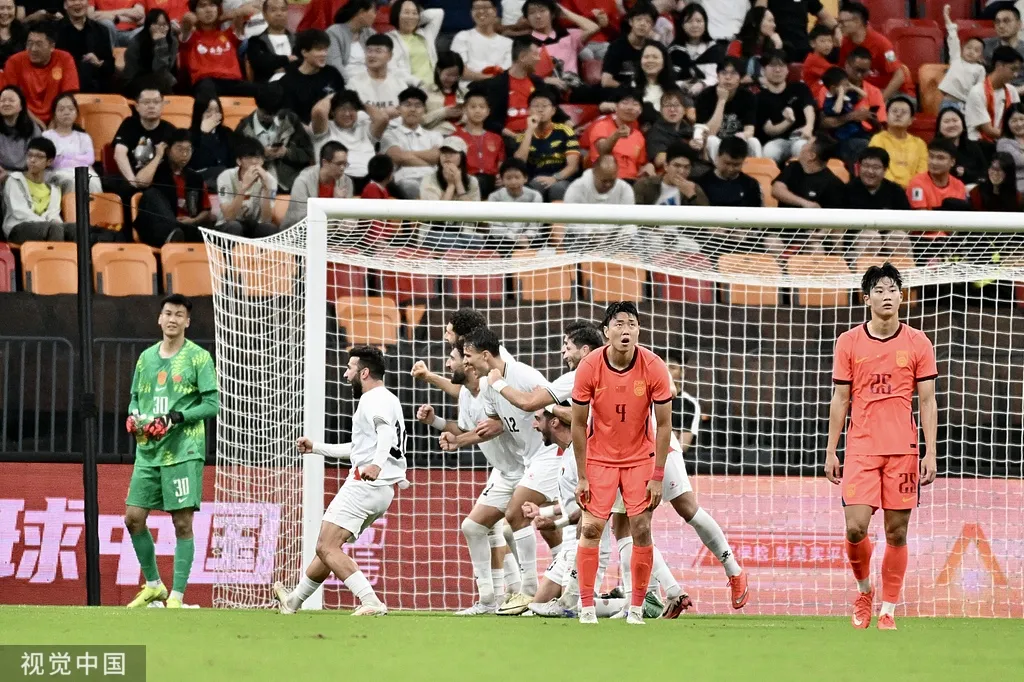 国足0-5巴勒斯坦惨败,历史首败创耻辱纪录