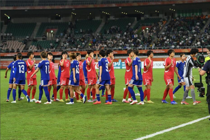 日本女足点球大战5-3朝鲜女足,亚运女足决赛7-5夺金实现三连冠