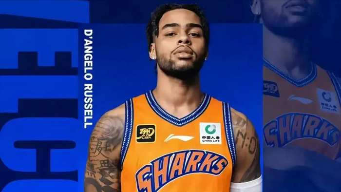 拉塞尔加盟上海大鲨鱼！前NBA球星正式登陆CBA