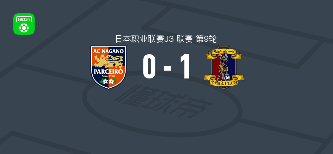 奈良1-0长野帕塞罗 望月想空破门助球队取胜
