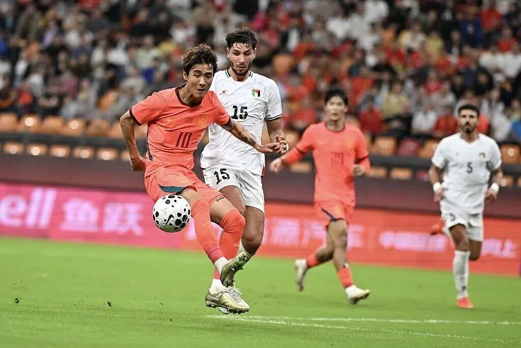 中国男足0:5惨败巴勒斯坦队 终场哨响比分定格5:0