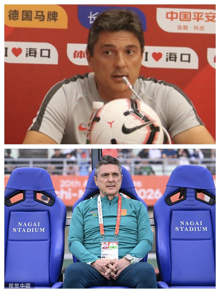 安东尼奥执教中国男足亚运队7年，青丝变白发