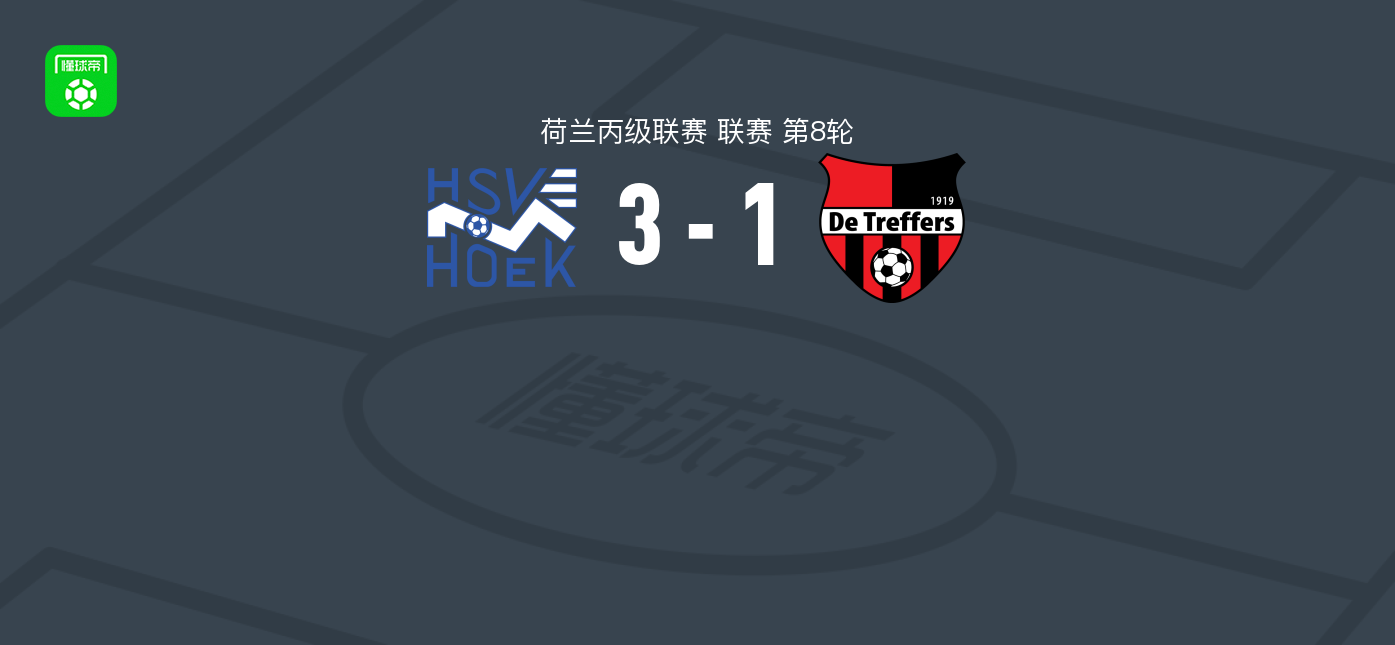 HSN胡克3-1德特雷福尔斯,德米恩克破门
