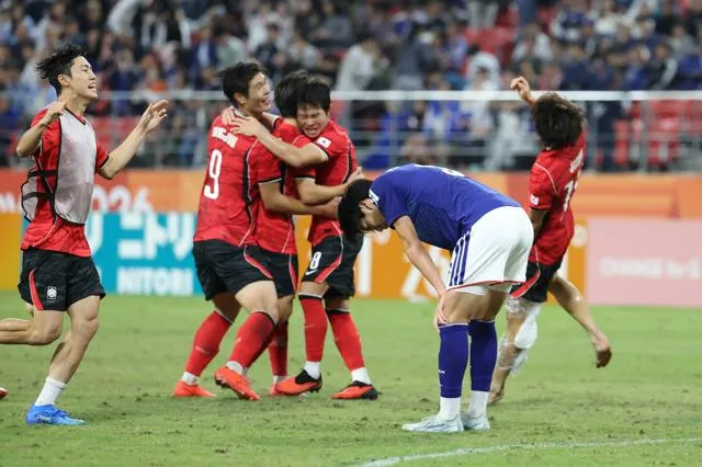 韩国男足亚运四连冠！连续三届决赛击败日本夺冠