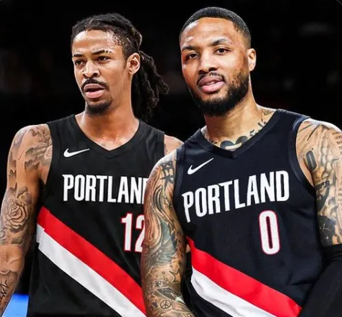 NBA记者：莫兰特与利拉德组合被调侃 全副武装且危险至极