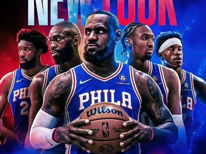 NBA新赛季首发实力榜出炉：76人稳居第一，火箭飙升第7，湖勇彻底掉队