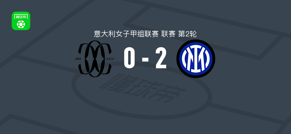 国际米兰女足2-0科莫女足,维尔赫亚尔姆斯多蒂尔破门,布格亚锁定胜局