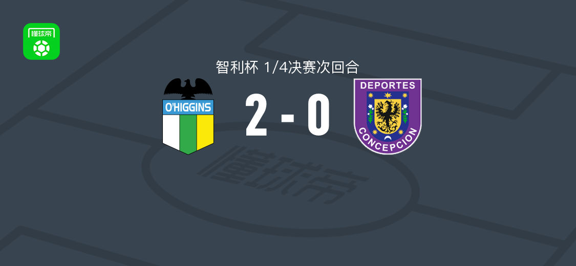 奥希金斯2-0康赛普森，卡斯蒂略破门，朔尔锁定胜局