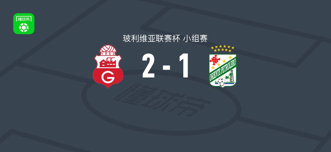瓜比拉2-1逆转东方石油，加尔松点射，马西埃尔破门