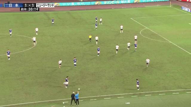 久保建英代表日本首发出战新西兰，新婚妻子福原遥首秀戴帽