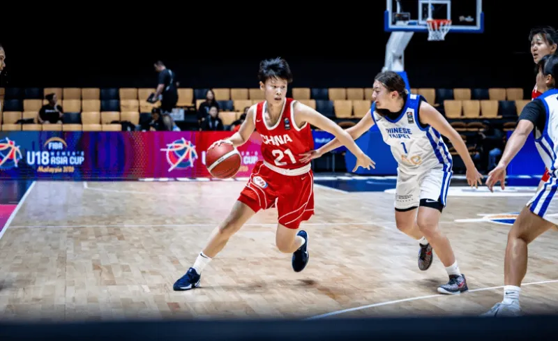 U18女篮亚洲杯中国大胜中国台北豪取两连胜
