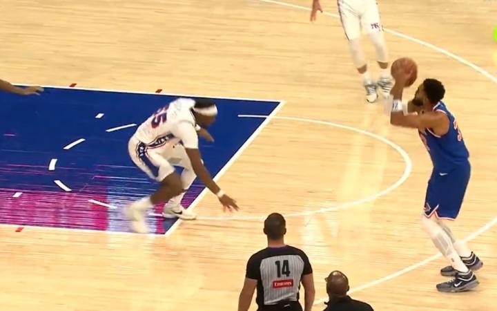 NBA季前赛胡克波尔蒂疑似跟腱受伤 名记：伤情不太乐观