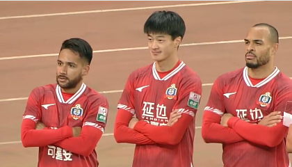 长春亚泰0-1延边龙鼎,乔瓦尼补射破门