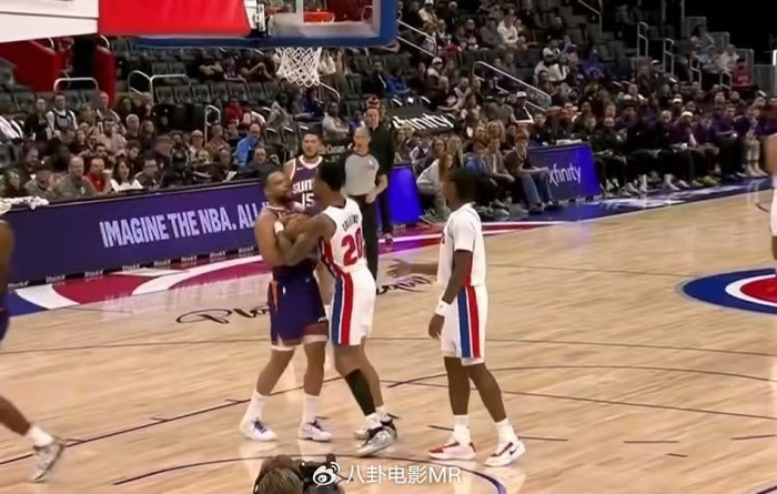 NBA季前赛揭幕战：活塞19分逆转太阳，坎宁安10分，风雪哥11分