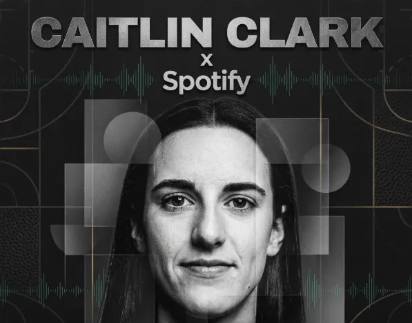 狂热球星凯特琳-克拉克与Spotify签2000万美元播客协议