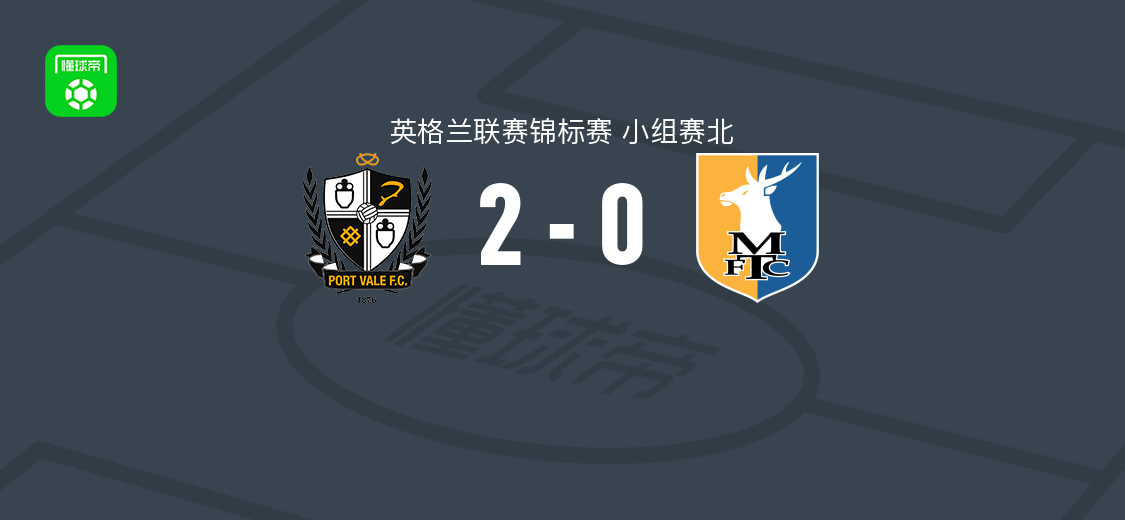 维尔港2-0曼斯菲尔德，阿萨莫阿破门