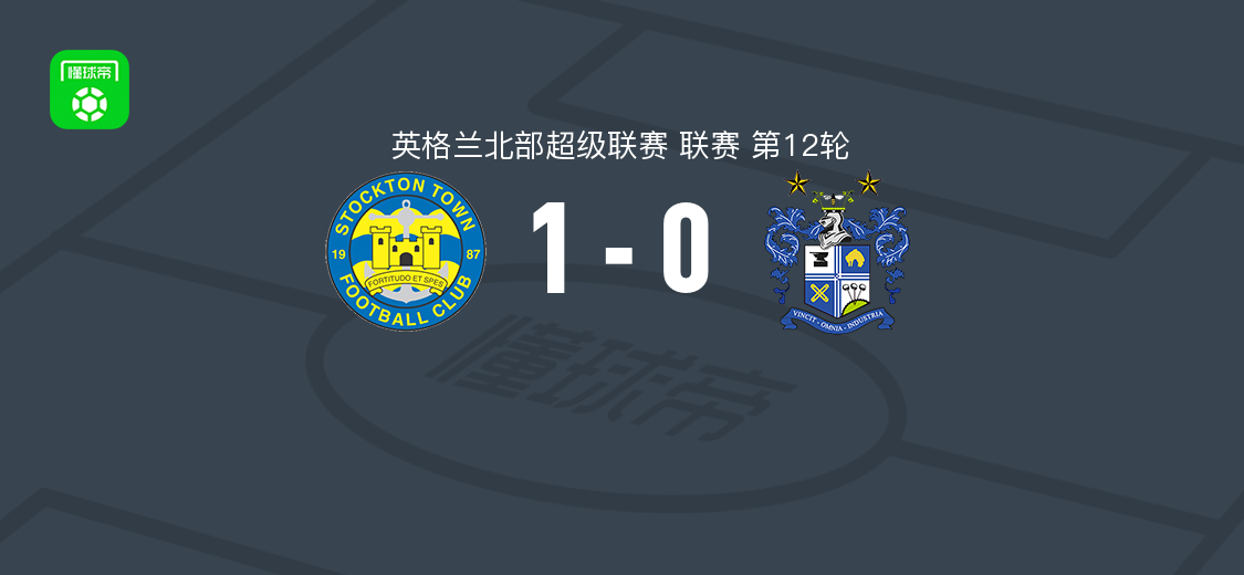 斯托克顿镇1-0伯里，弗兰克-诺布尔第84分钟绝杀