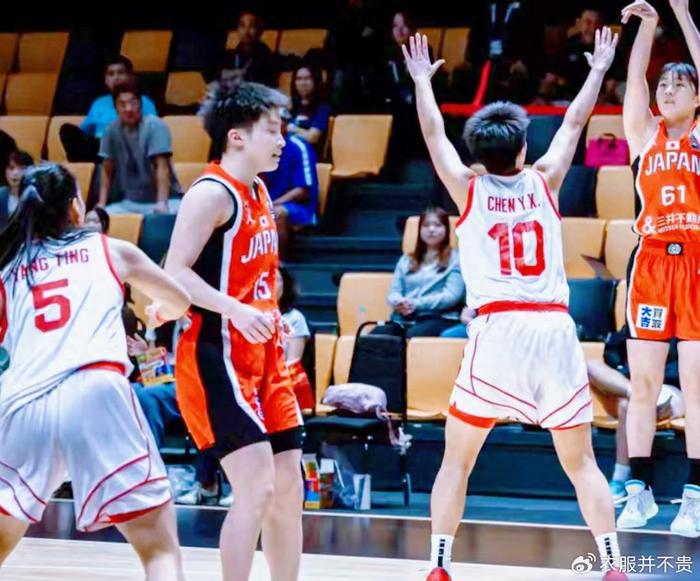 U18女篮亚洲杯：中国女篮5分惜败日本，无缘直通四强