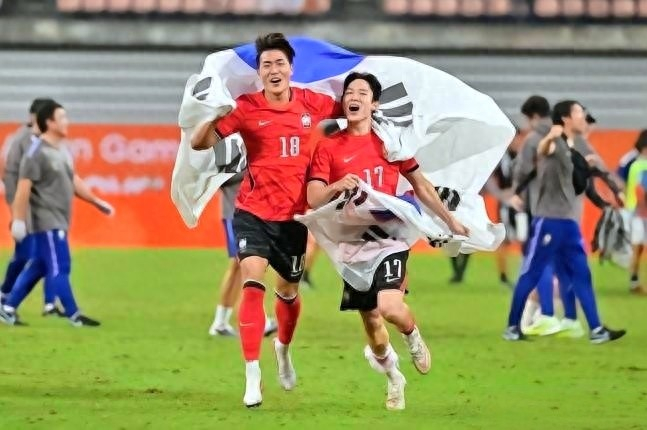 韩国亚运男足夺冠后争议言论引国防部回应：或取消体育免兵役