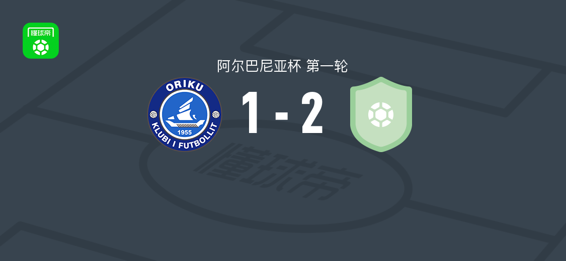布特里迪2-1KF奥里库，Alesio Kolonja、M. Mërkuri建功