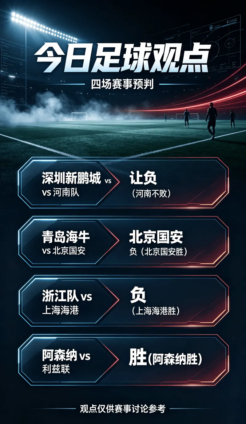 阿森纳胜利兹联,海港客场取胜,河南不败,国安客场胜海牛