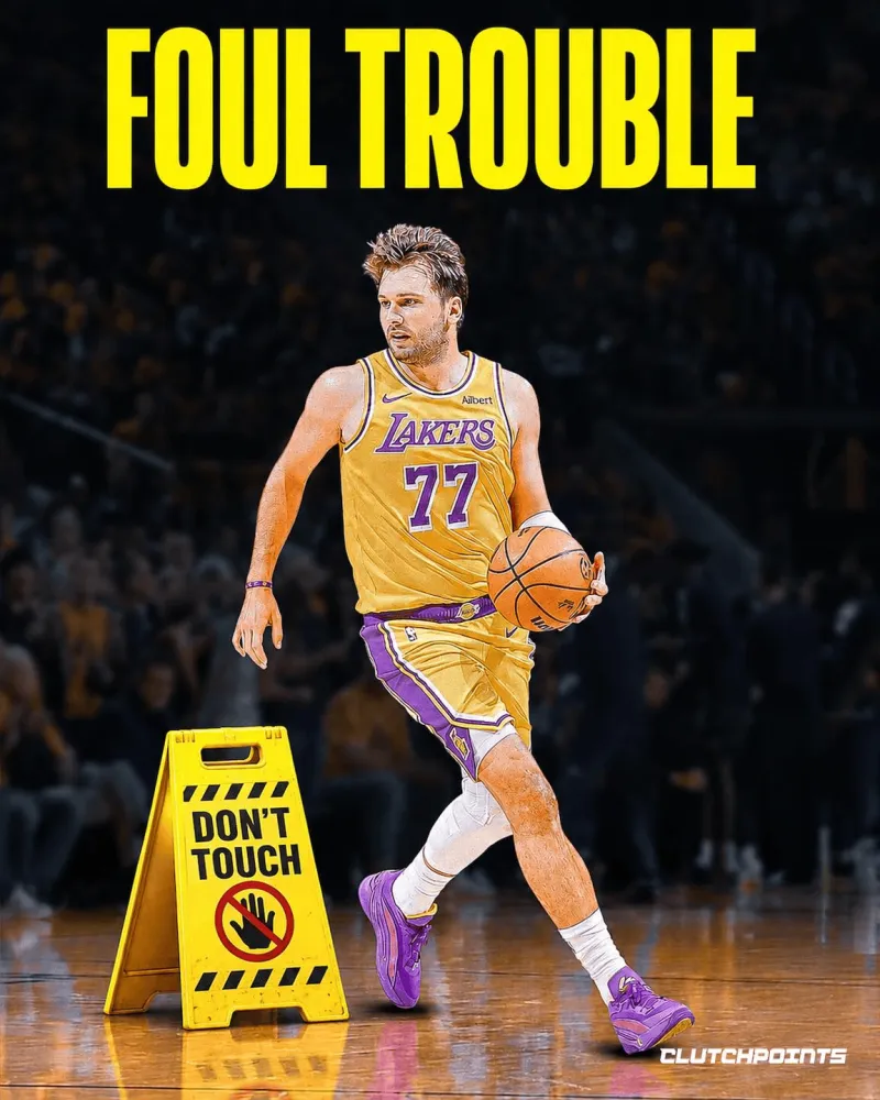 东契奇上赛季制造464次犯规居NBA之首