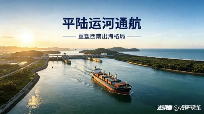 平陆运河正式通航，广西西南地区迎来首条本土直达出海通道