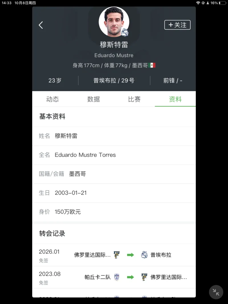 黎巴嫩新目标身价暴涨60倍，现效力普埃布拉