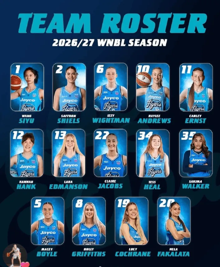 王思雨新赛季身披1号球衣 加盟墨尔本南部飞人备战WNBL