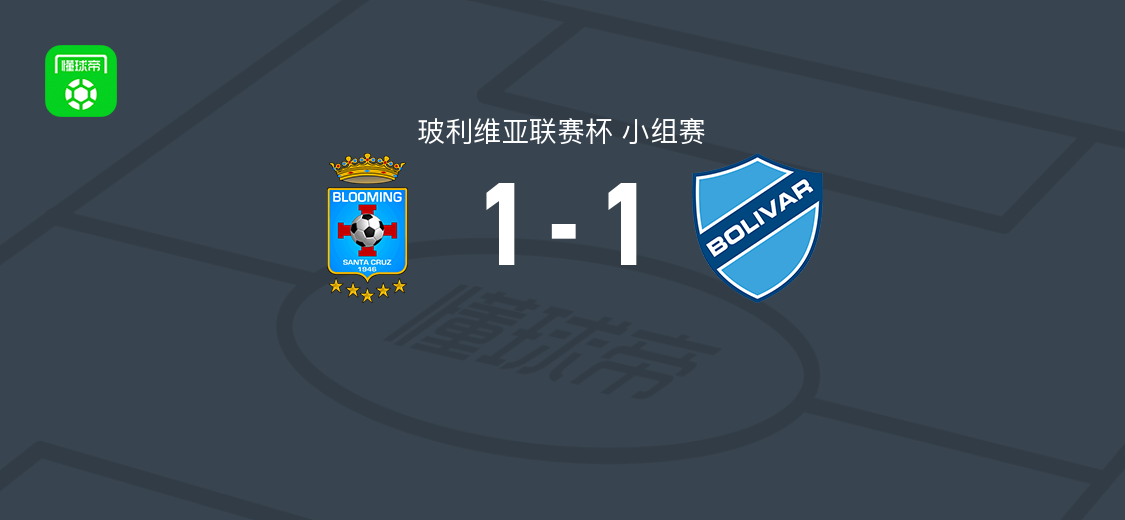 布鲁明1-1玻利瓦尔，比利亚罗埃尔破门，卢卡斯-查韦斯扳平比分