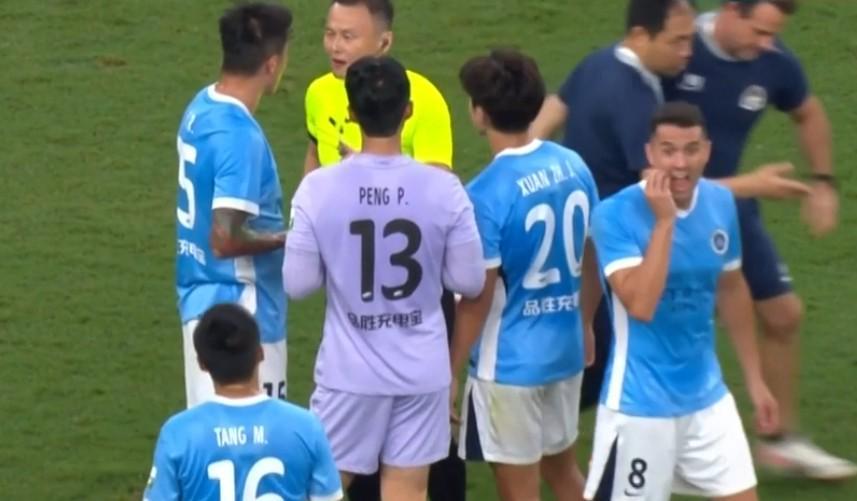 周定洋、于睿、玄智健停赛，三人均无法出战大连英博