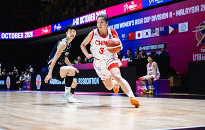 中国女篮106-69大胜韩国女篮夺亚青赛季军 李沅珊砍35分10助