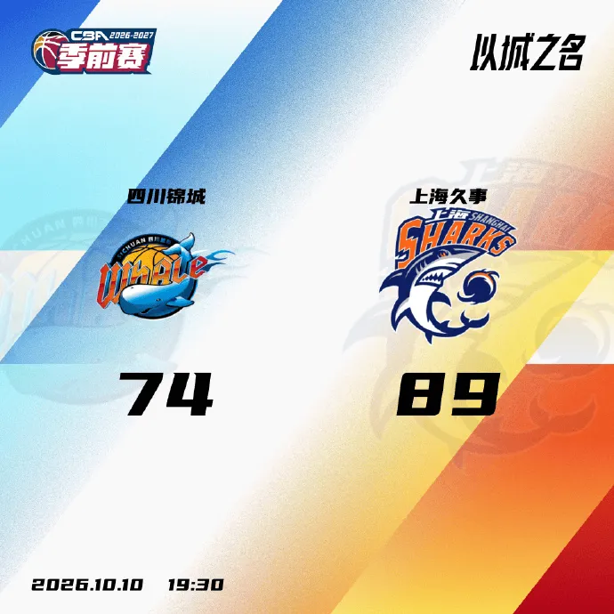 CBA季前赛10月10日战报:北京险胜浙江 陈盈骏绝杀助广州击败广东