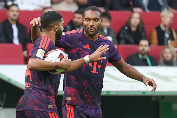 赛巴里67分钟1球2射正，拜仁vs奥格斯堡数据：79%传球成功率