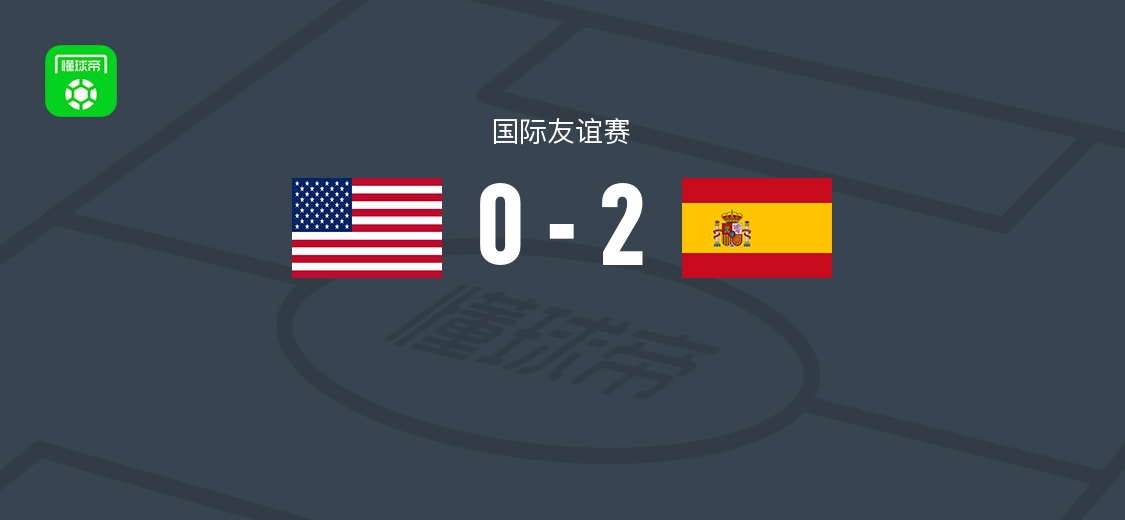 西班牙女足2-0美国女足，帕特里-吉哈罗、伊娃-纳瓦罗破门