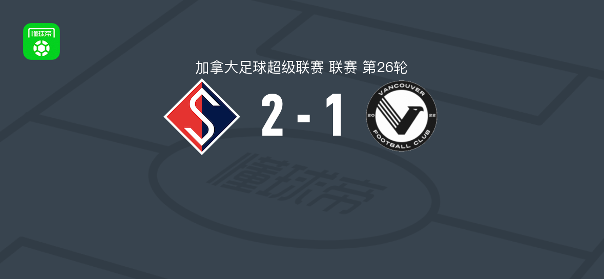 魁北克超越2-1温哥华FC，卢瓦克-夸米、萨夫万-姆拉破门