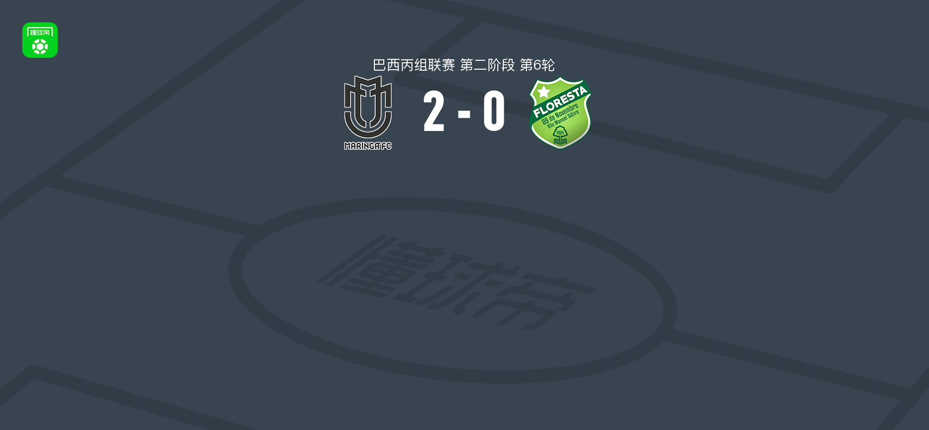 马林加2-0弗洛雷斯塔，罗纳德破门，保利尼奥锁定胜局