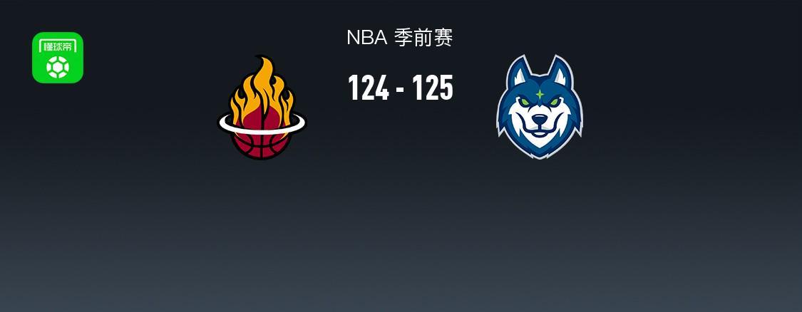 NBA战报：森林狼125-124险胜热火，海兰德23+4+4