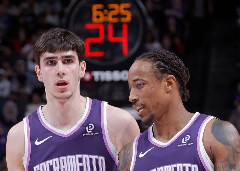 25-26赛季NBA常规赛双人组防守效率垫底：德罗赞+雷诺124.0倒一