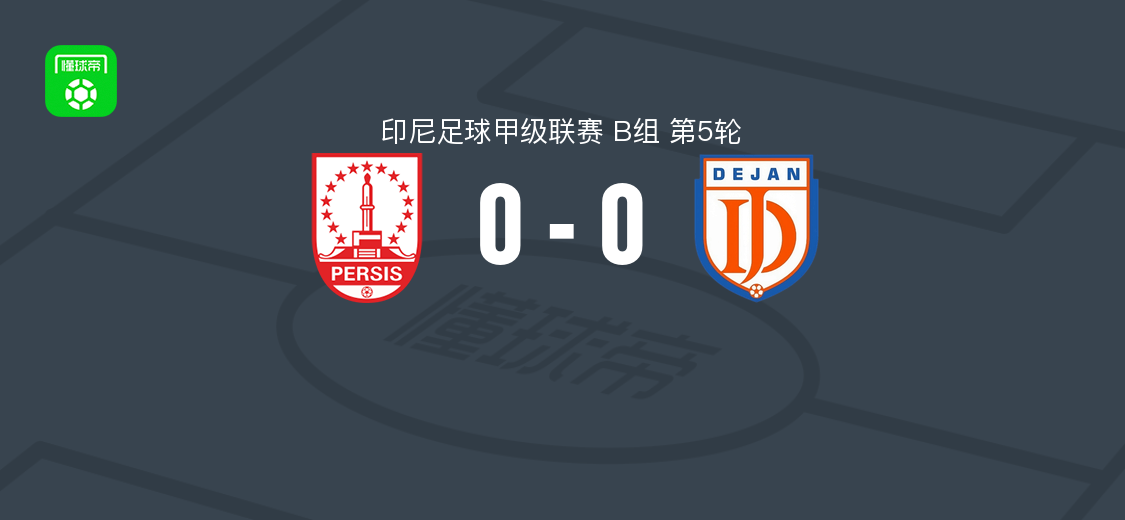 佩斯斯索罗0-0德扬FC，印尼甲B组第5轮战平